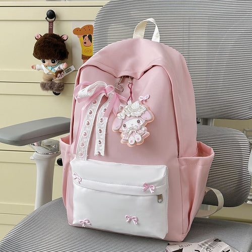 Playful backpack with elegant applications Bowlift