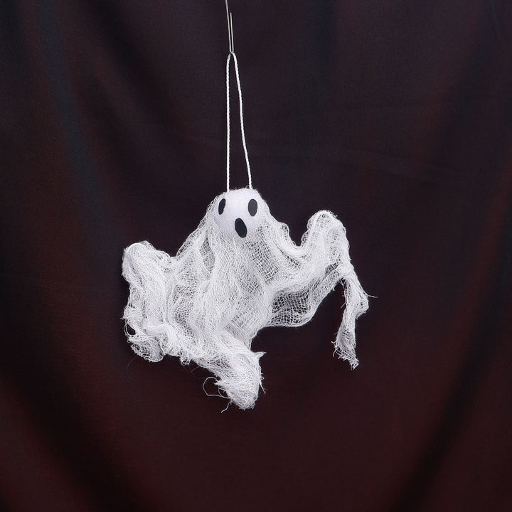 Decorative ghost figure made of satin