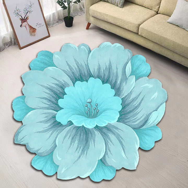 Floral Decorative Area Mat Bowlift
