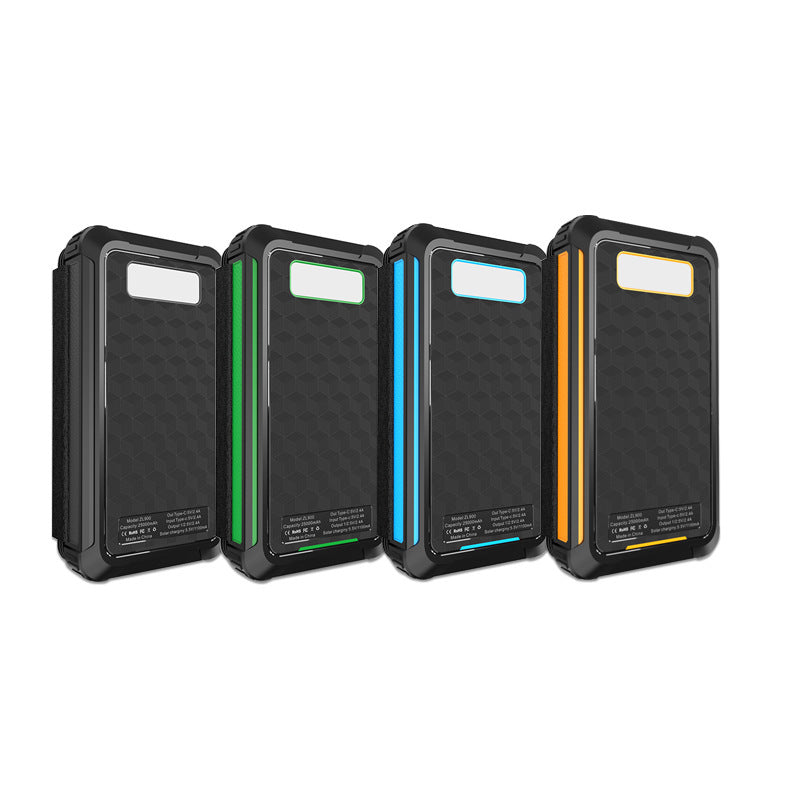 High-performance solar power bank with multi-charging options Bowlift