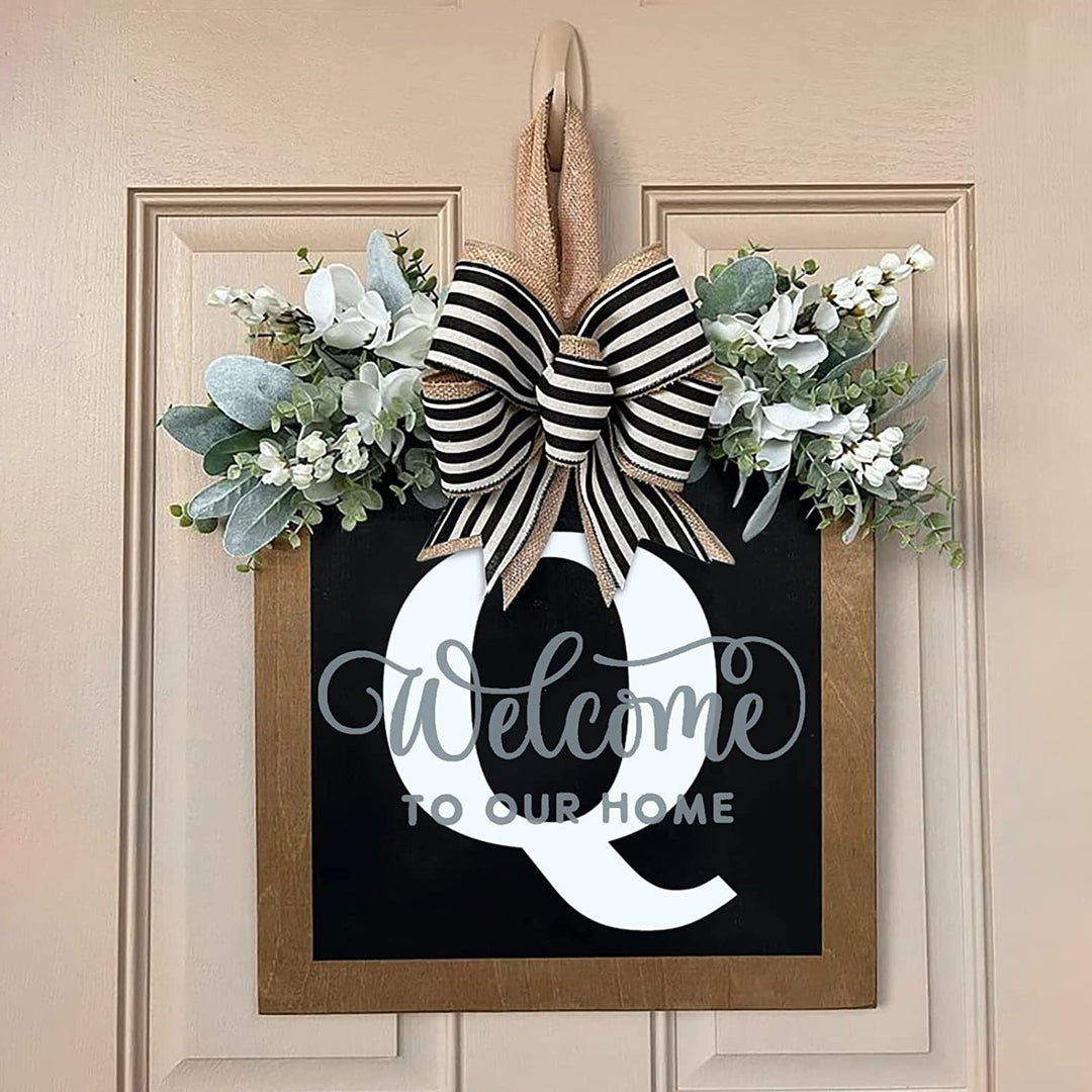 Customizable Welcome Door Sign