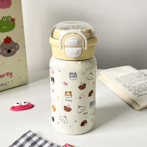 Ladies children's drinking bottle with cheerful animal design Bowlift