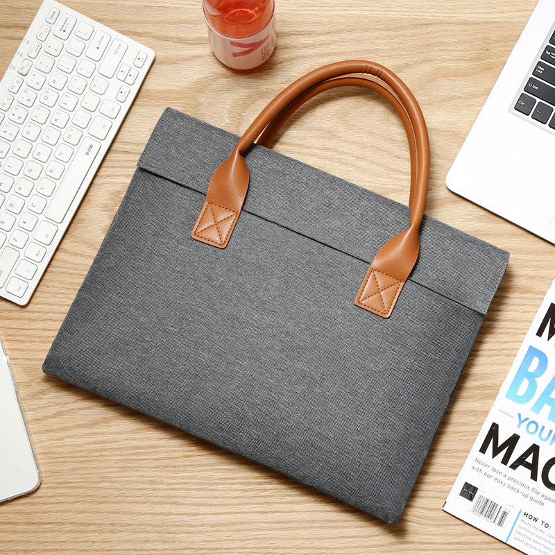 Elegant Laptop Bag with Practical Carrying System Bowlift