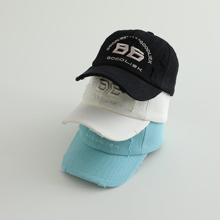 Unisex Distressed Graphic Baseball Cap Bowlift