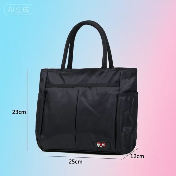 Floral Print Multi-Pocket Tote Bag Bowlift