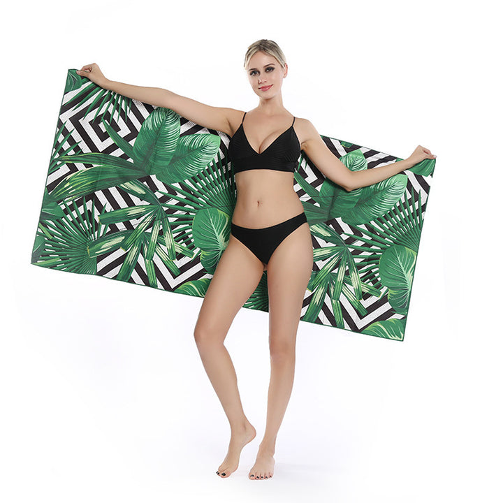 Beach towel with creative mandala design Bowlift