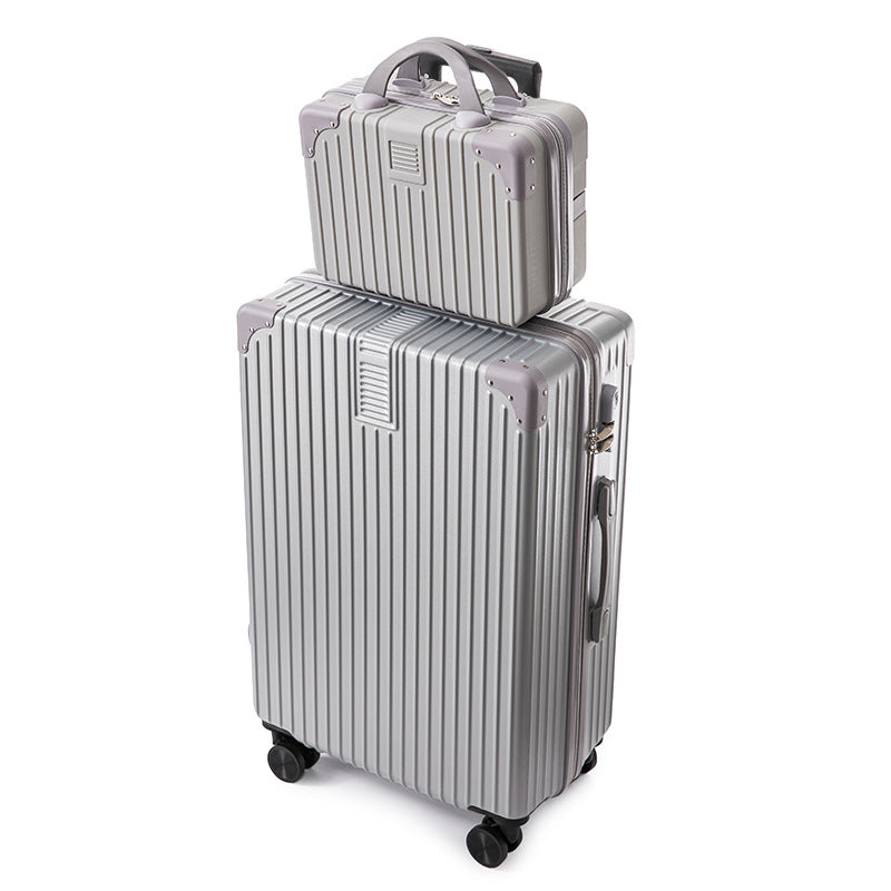 Durable Multi-Compartment Spinner Suitcase Bowlift