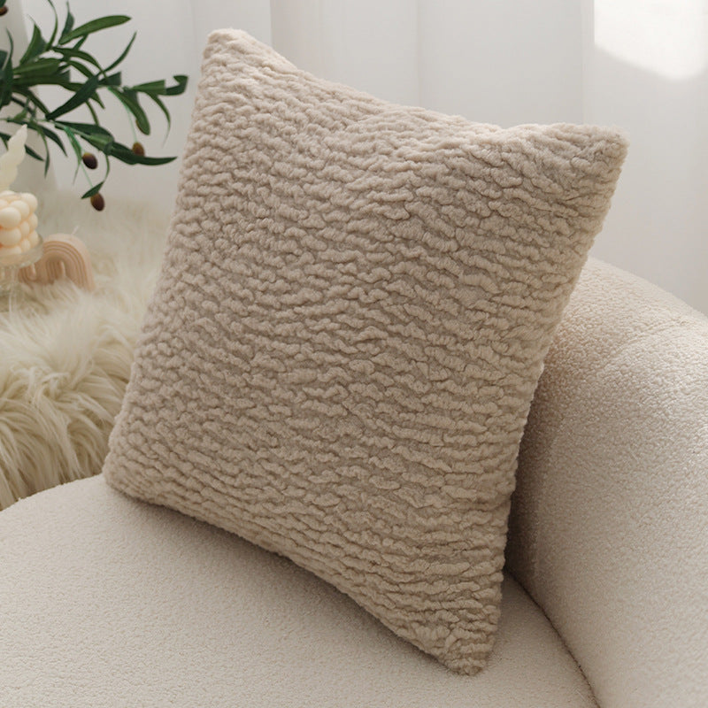 Cuddle cushion in teddy fur style Bowlift