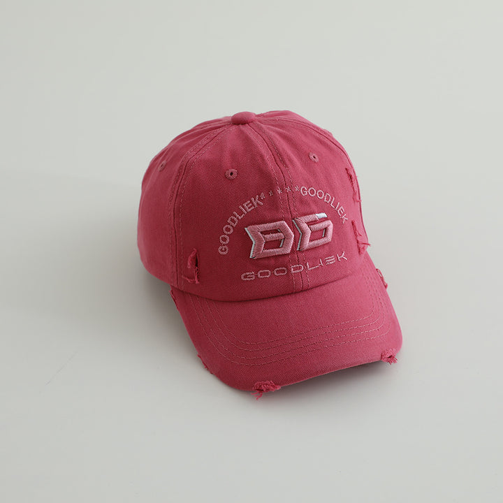 Unisex Distressed Graphic Baseball Cap Bowlift