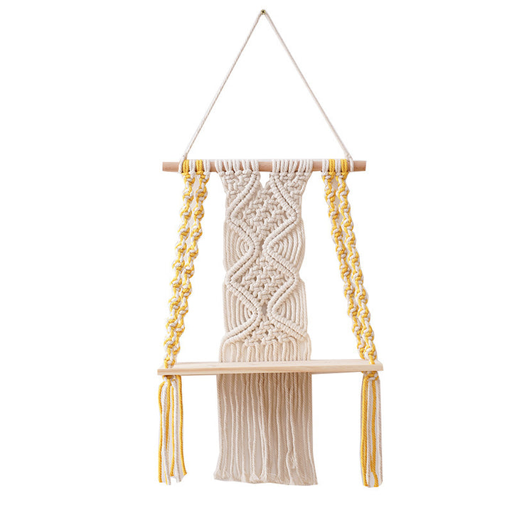 Decorative Macramé Swing Shelf Bowlift
