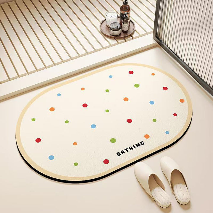 Soft and Textured Bath Mat Bowlift