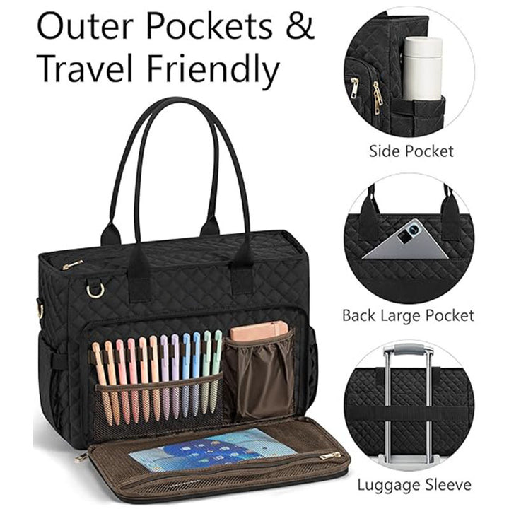 Practical and Stylish Organizer Handbag Bowlift