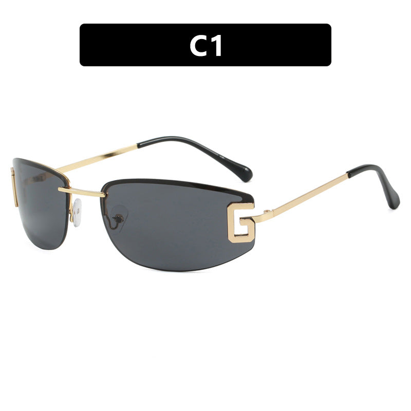 Women futuristic sunglasses with sporty design and UV protection Bowlift