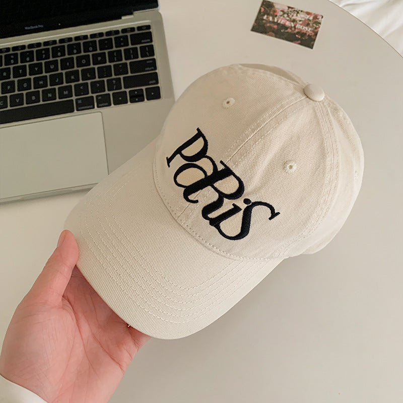 Women's Embroidered Fashion Cap Bowlift