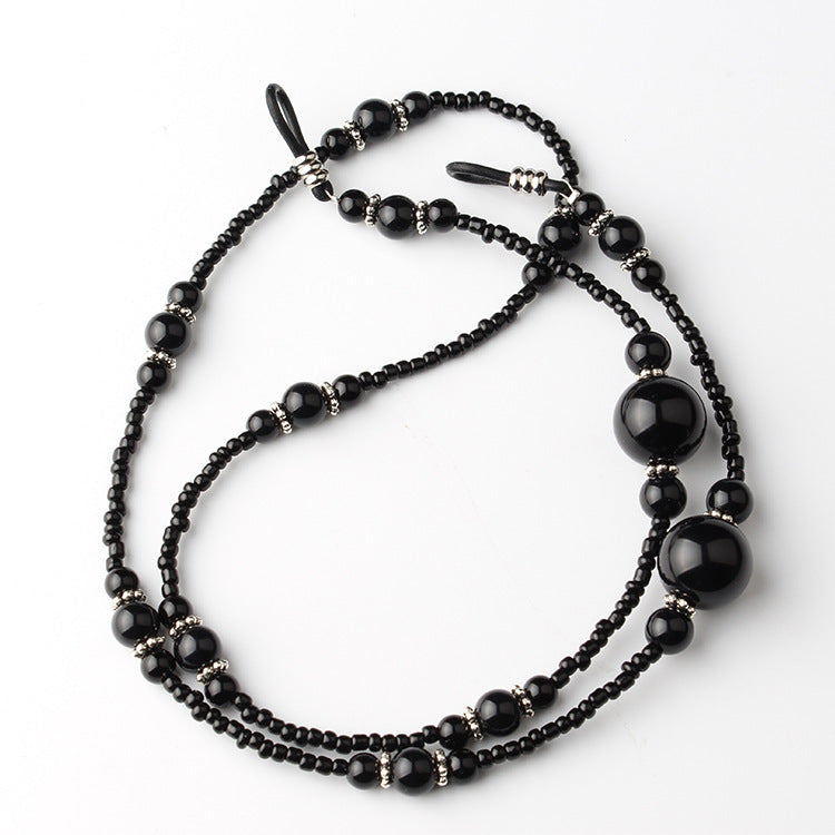 Elegant Pearl Beaded Eyewear Chain Bowlift