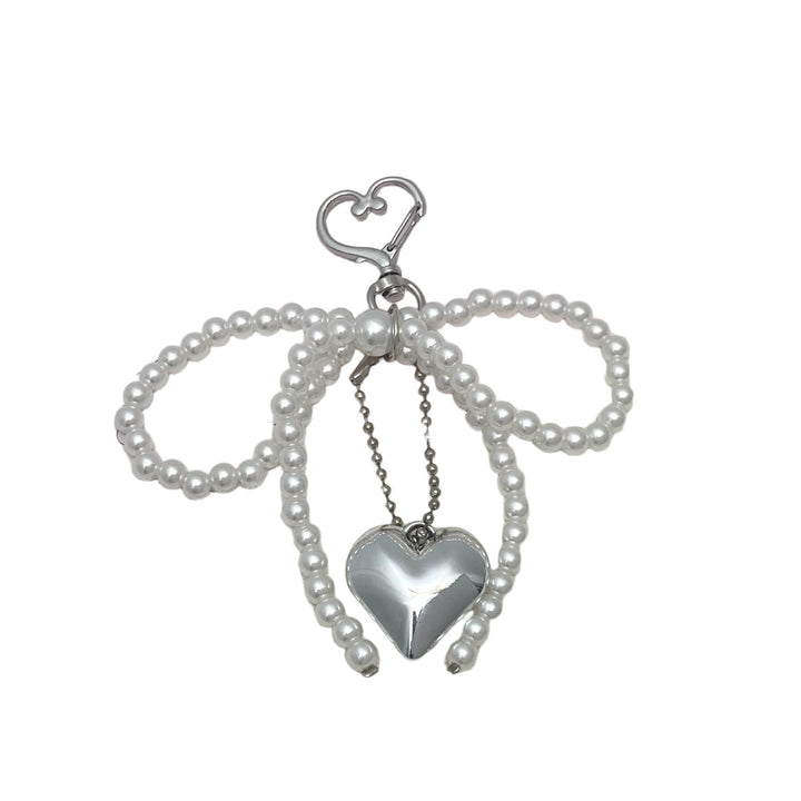 Elegant Pearl Bow Keychain Bowlift