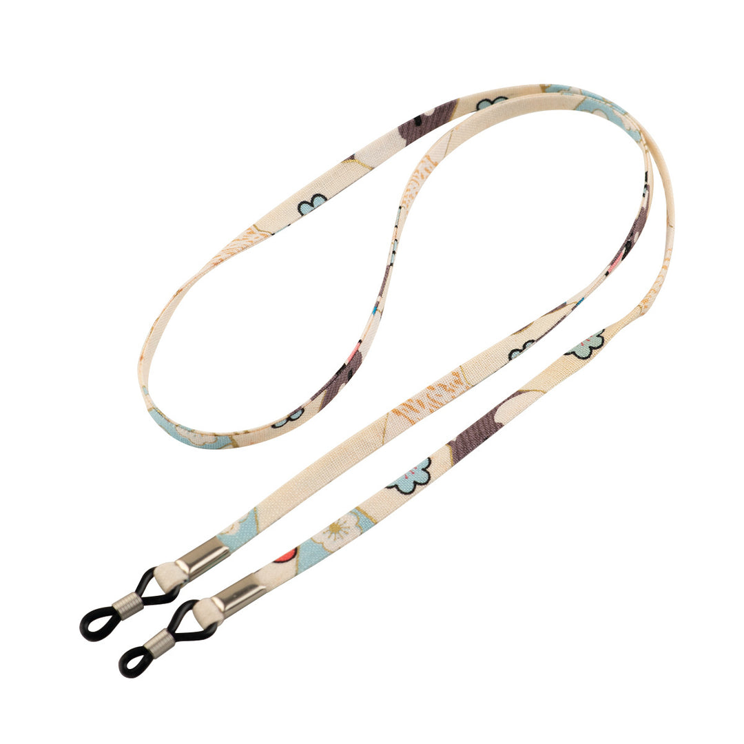 Floral Patterned Eyewear Lanyard Bowlift