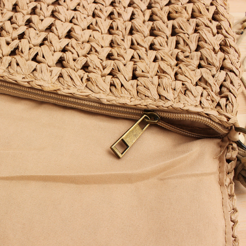 Handbag made of high-quality woven natural material Bowlift