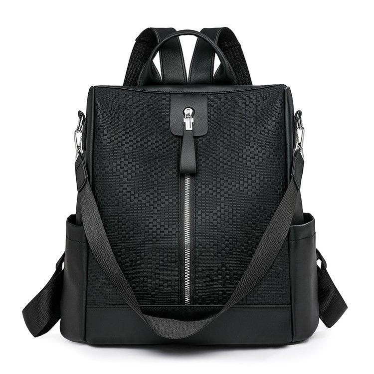 Textured Multi-Pocket Backpack Bowlift