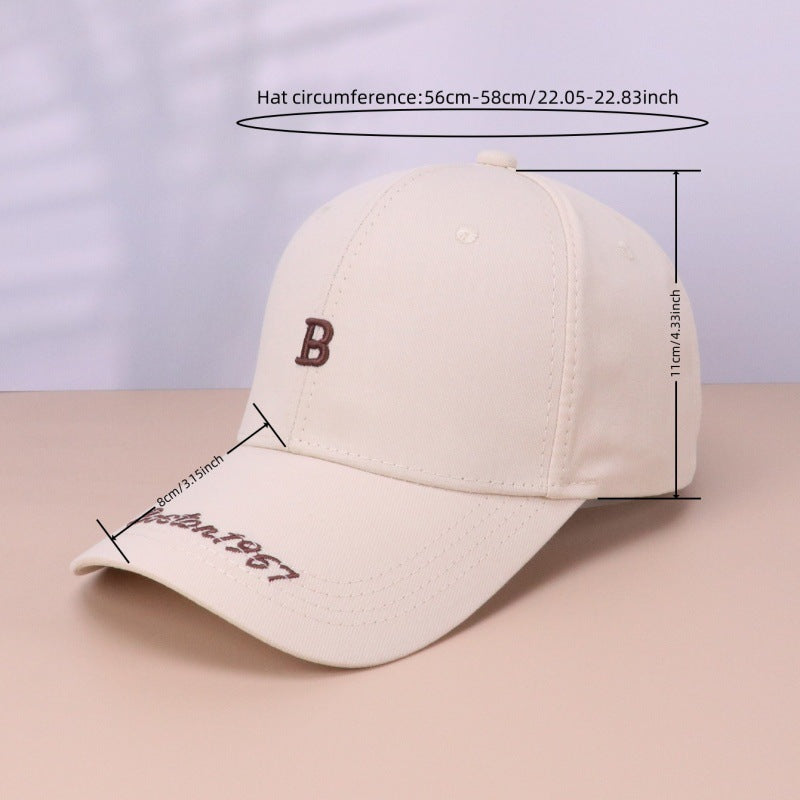 Women's Classic Embroidered Adjustable Baseball Cap Bowlift