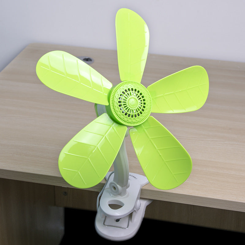 Creative Leaf-Shaped Desk Fan Bowlift