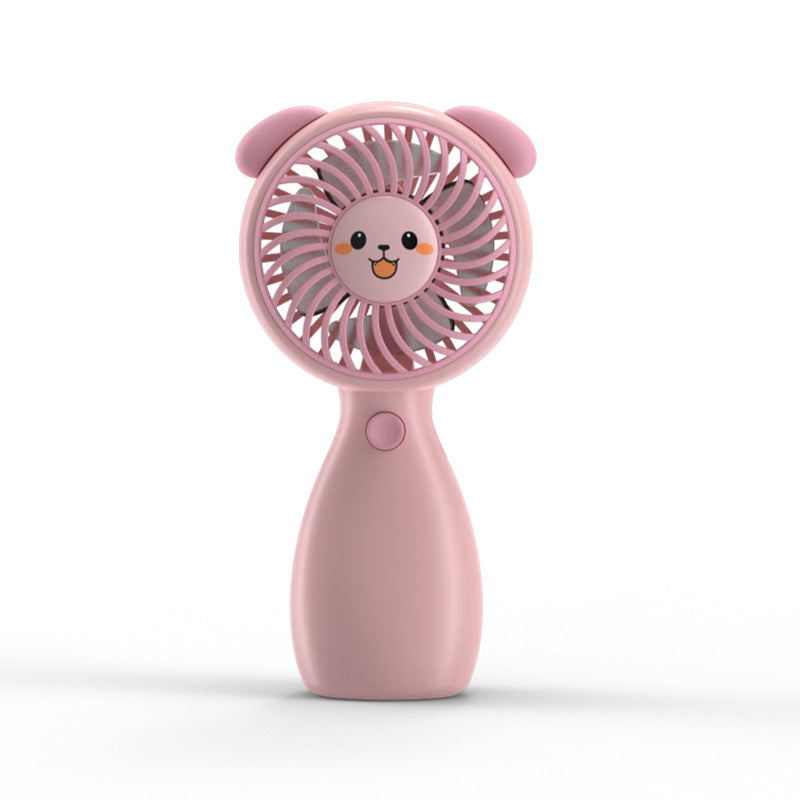 Cute Panda-Themed Handheld Cooling Fan Bowlift