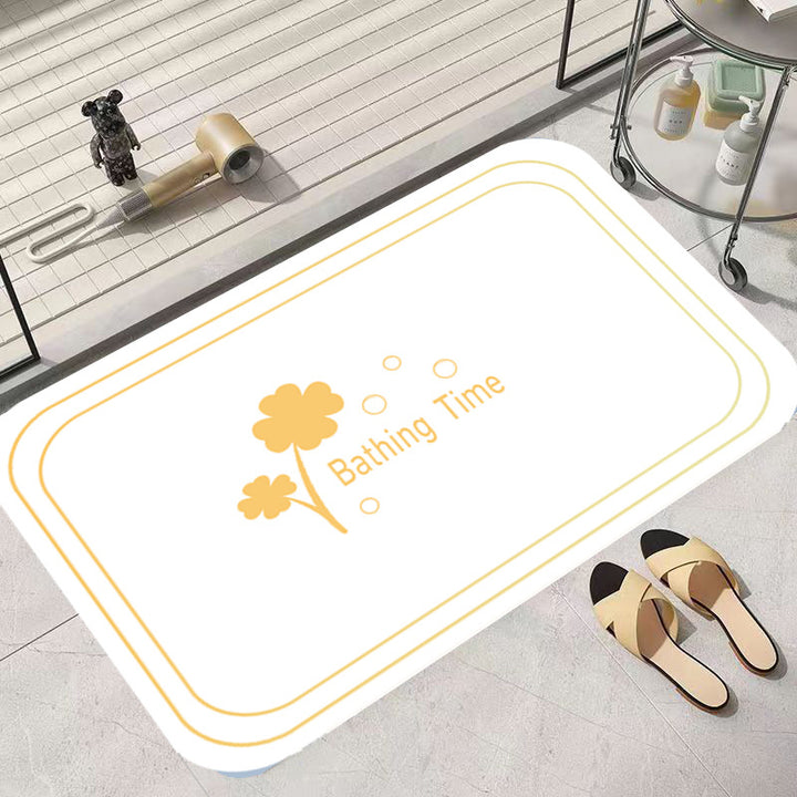 Elegant Family-Themed Soft Area Rug Bowlift