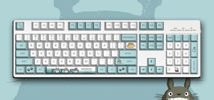 Ocean-Themed Mechanical Keyboard Bowlift