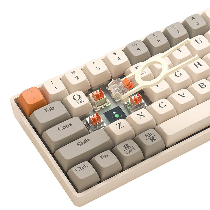 Wireless Mechanical Keyboard Bowlift