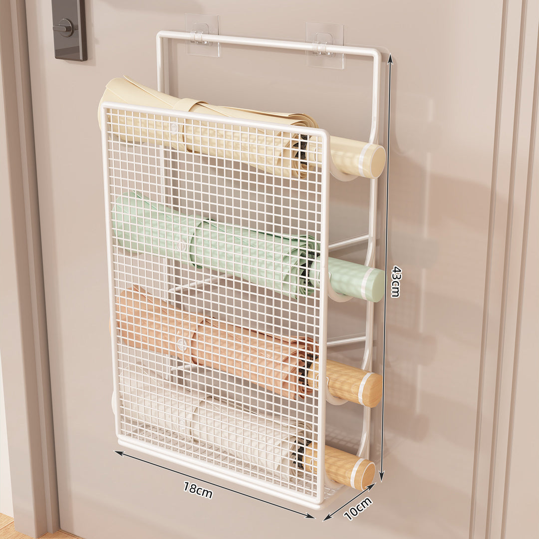 Wall-Mounted Rolled Paper Organizer Bowlift