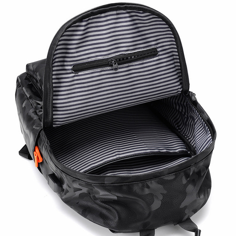 Versatile Camo Backpack Bowlift