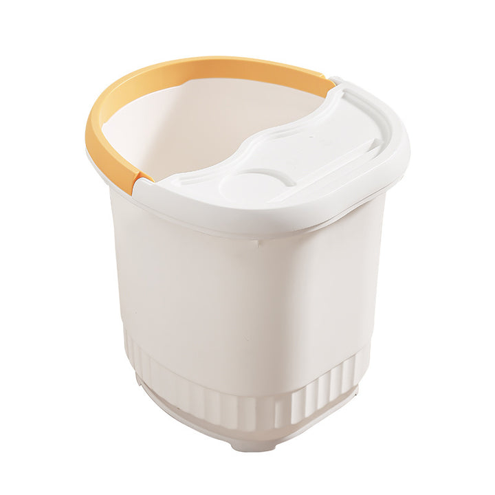 Women's practical and elegant storage bucket with ergonomic handle Bowlift