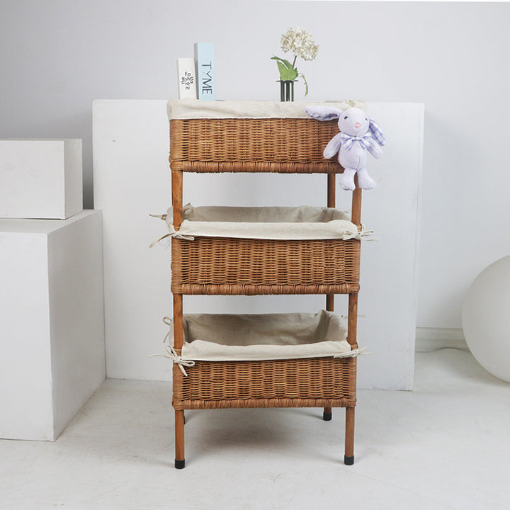 Multi-Tier Woven Storage Rack Bowlift 1787892970