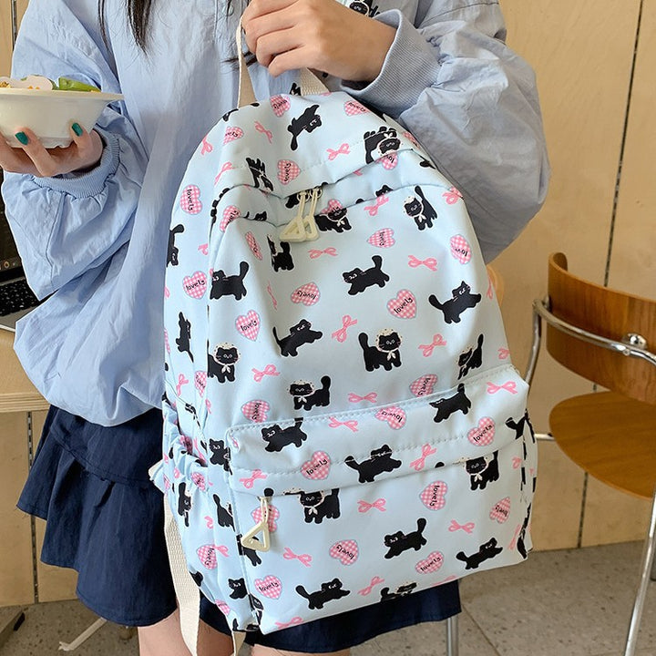 Playful backpack with cat design Bowlift