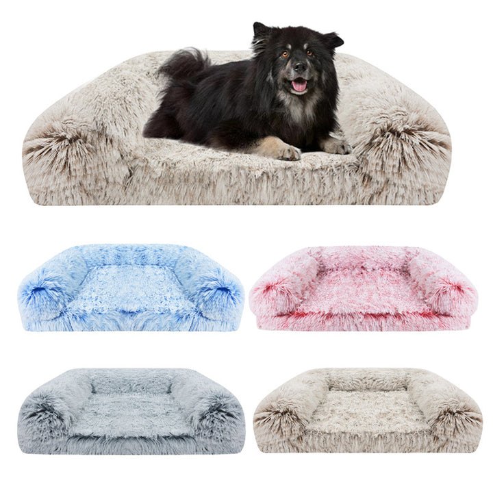 Luxurious Plush Dog Bed