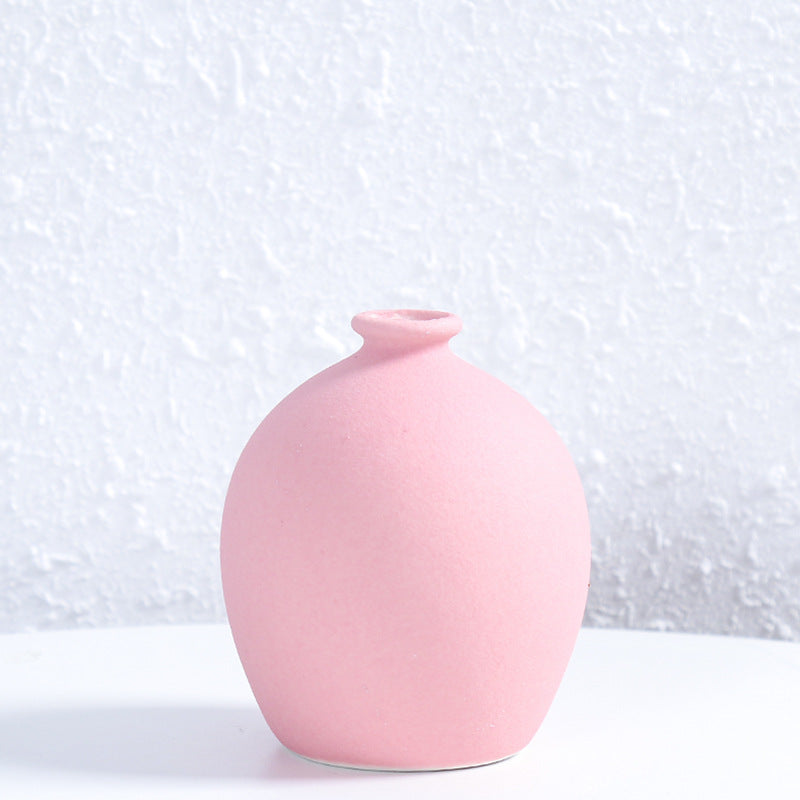 Modern Minimalist Decorative Ceramic Vase Bowlift
