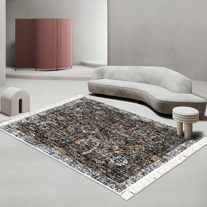 Ornamental Area Rug Bowlift