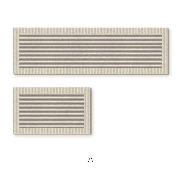 Stylish Textured Kitchen Runner Mat Bowlift