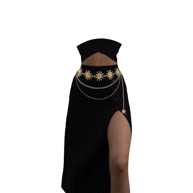 Fashionable Cut-Out Maxi Skirt Bowlift