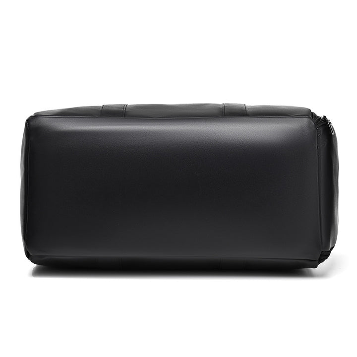 Premium Leather Weekender Duffel Bag Bowlift