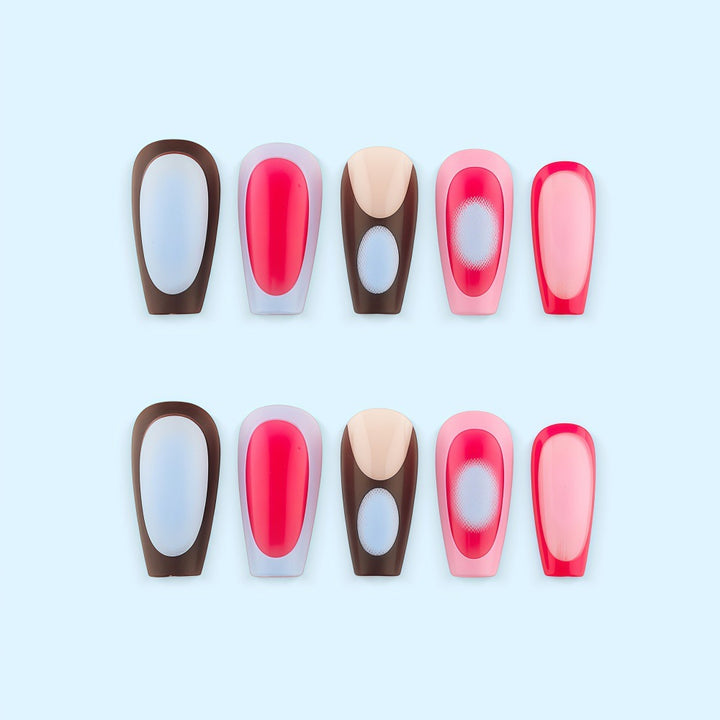Artificial nails in modern design Bowlift
