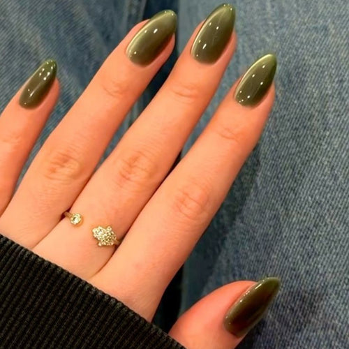 Luxury high gloss finish artificial nails Bowlift