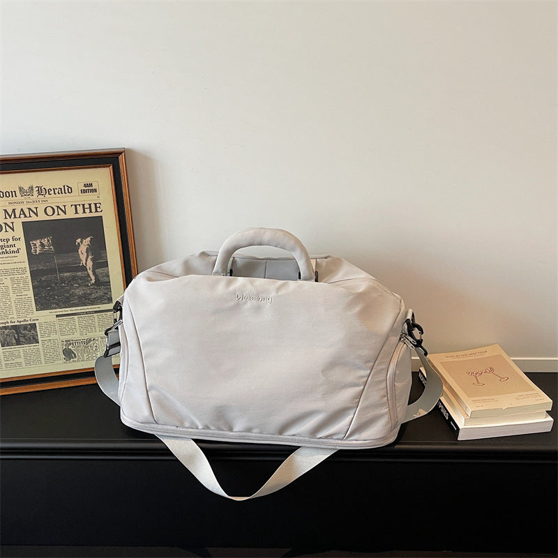 Travel Duffel with Multi-Functional Compartments