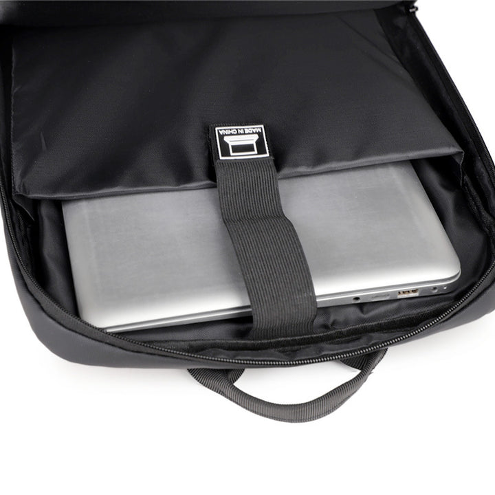 Functional Business Backpack with Expandable Storage and Ergonomic Straps Bowlift