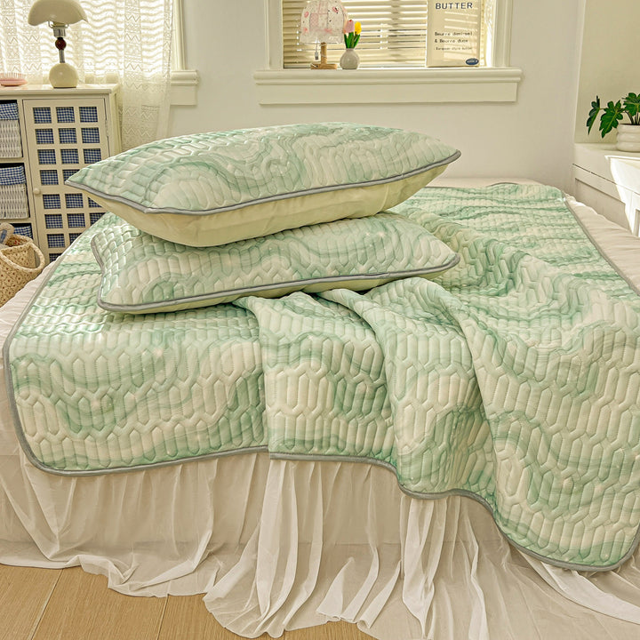Premium Quilted Mattress Cover Set
