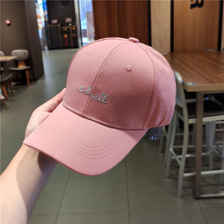 Women's Casual Cotton Embroidered Cap Bowlift