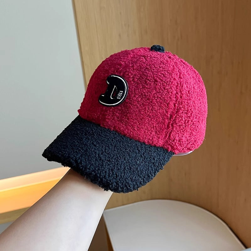 Women's Textured Fleece-Lined Baseball Cap Bowlift