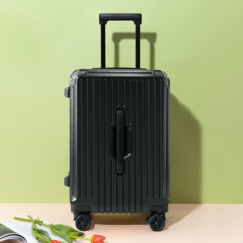 Unisex Modern Hard Shell Rolling Suitcase Bowlift
