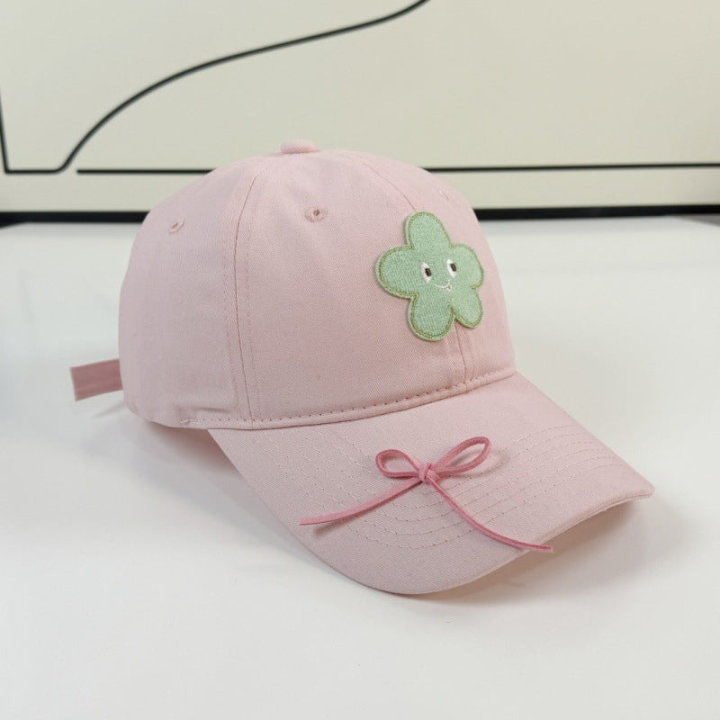 Women's Cute Character Embroidered Baseball Cap Bowlift