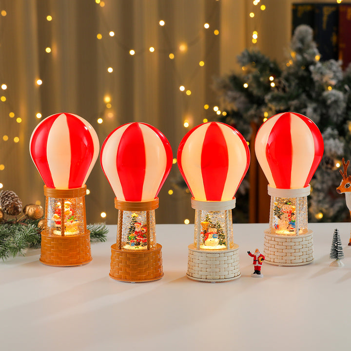 Decorative LED Hot Air Balloon Table Lamp Bowlift